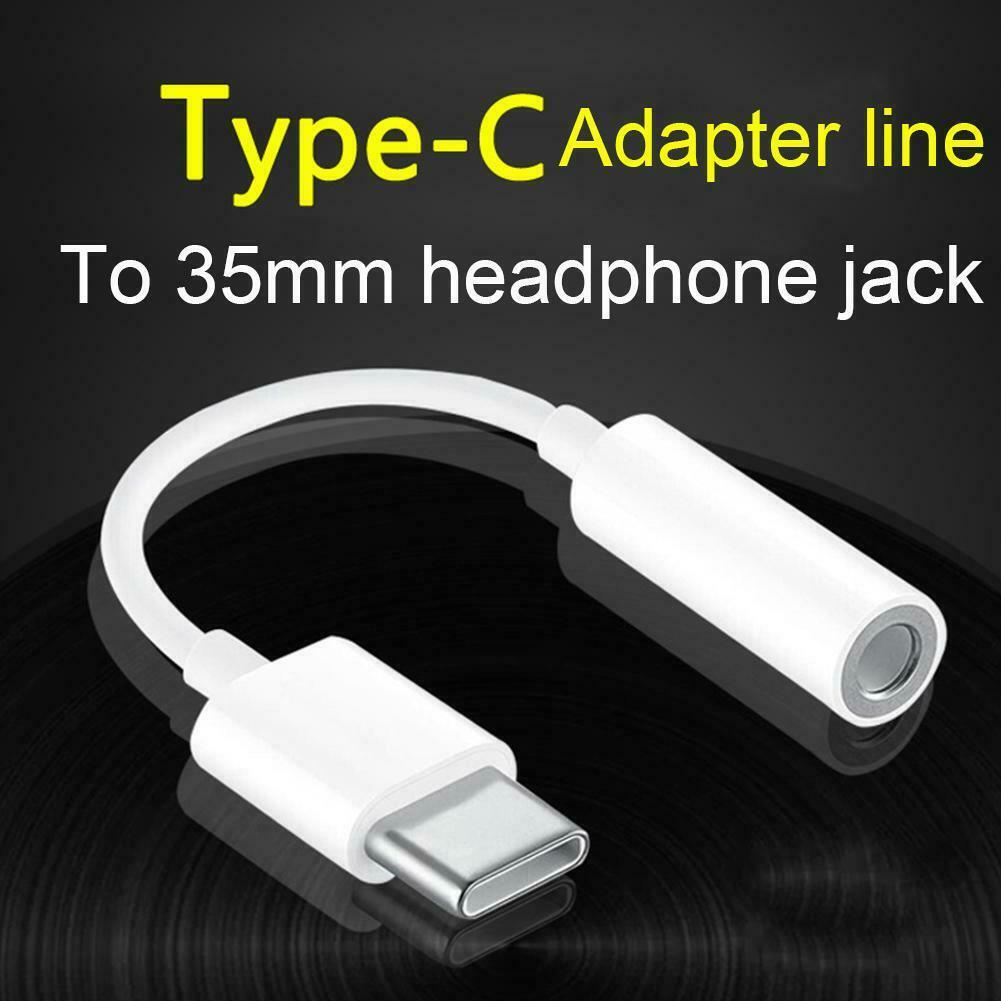KABEL AUDIO TYPE-C CONVERTER TO 3.5mm TYPE TIPE C KE JACK HEADSET EARPHONE SPEAKER MIC MIKROFON