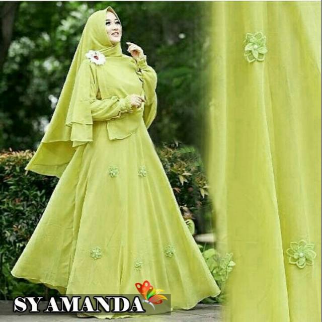 Gamis dress Amanda