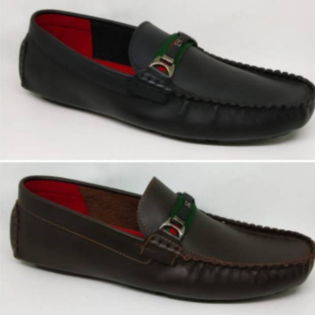 PANSUS GUCCI KULIT PREMIUM SLIP ON PROMO