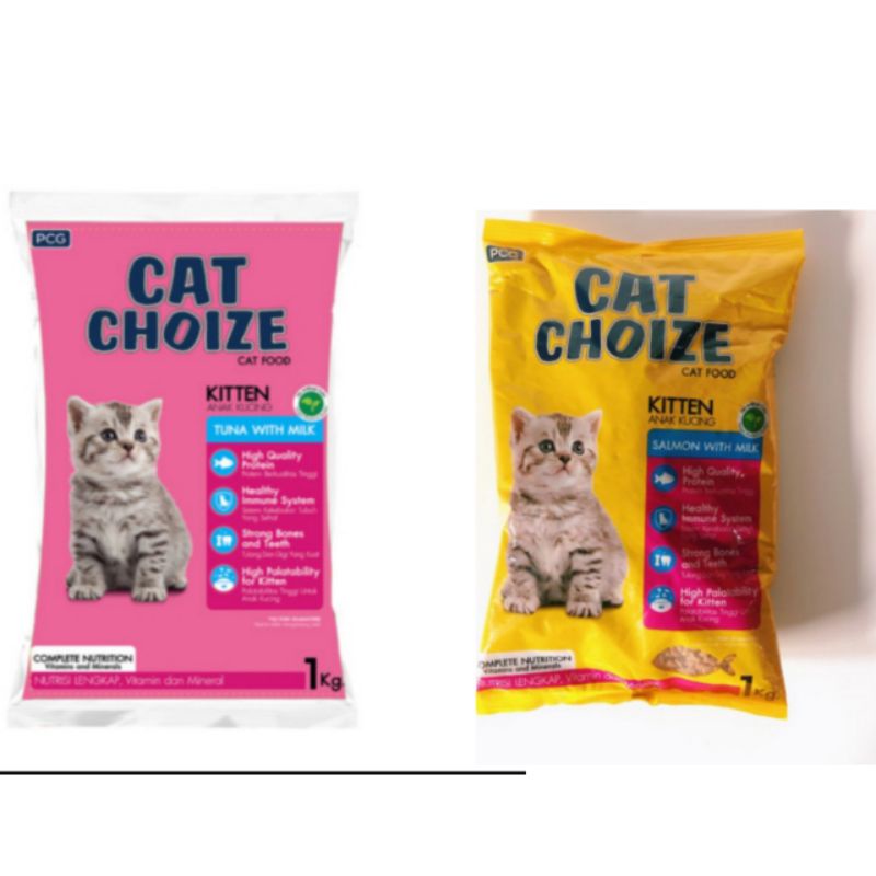 Expedisi Cat Choize Kitten Tuna &amp; Salmon Paket 10