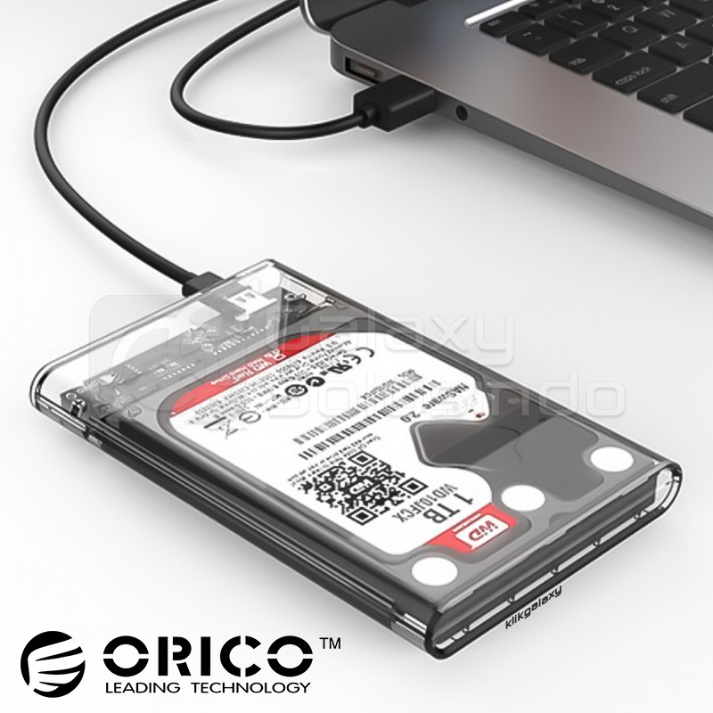 ORICO 2139C3 2.5 inch Type-C Transparent Hard Drive Enclosure