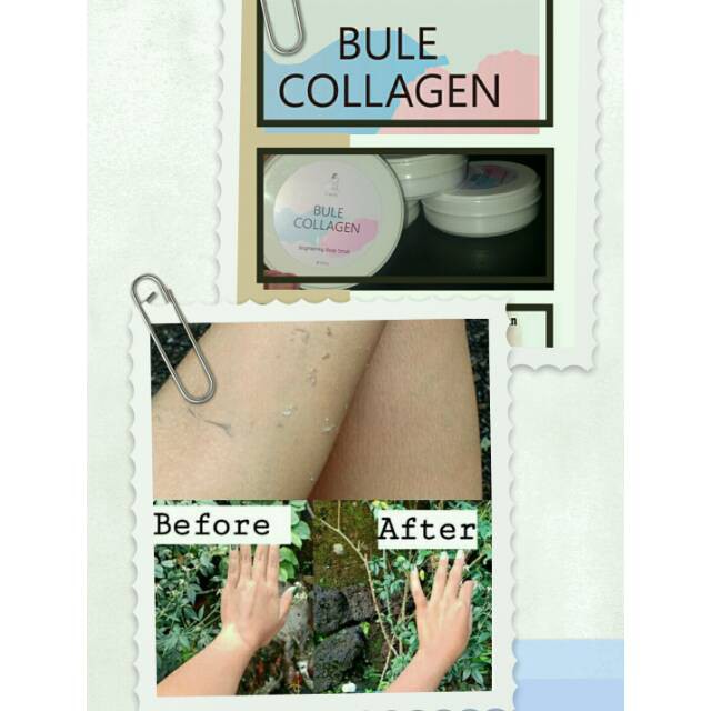 Bule Collagen Body Scrub BPOM + HALAL MUI