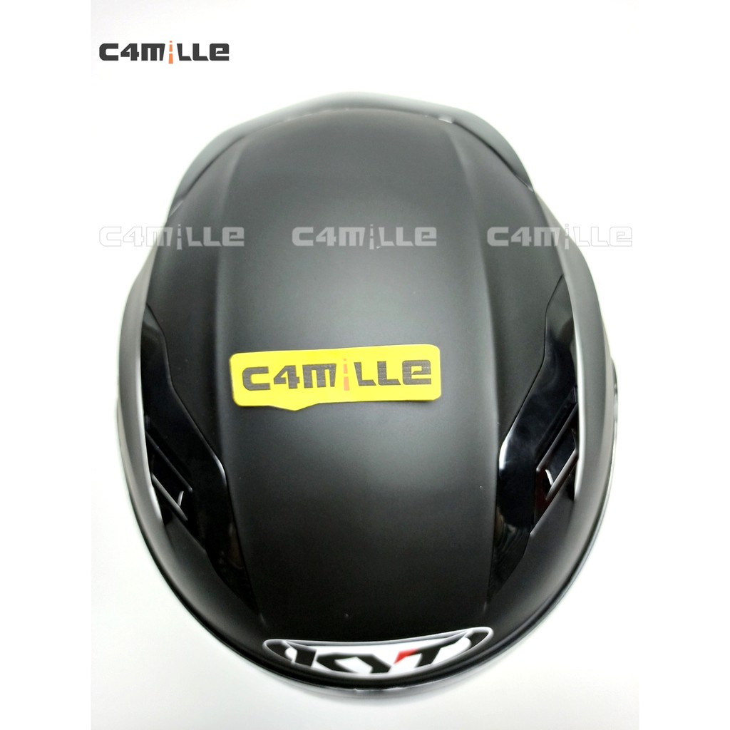 HELM KYT R10 R 10 SOLID BLACK DOFF FULL FACE-4