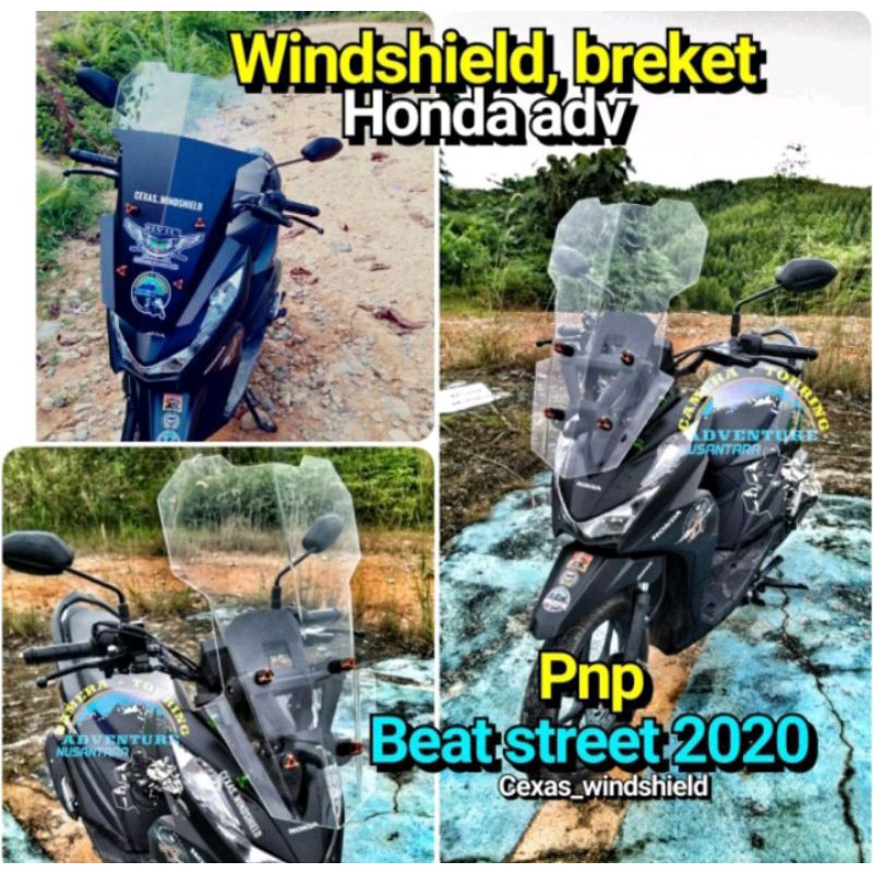 Visor / Windshield Honda Beat Street 2020