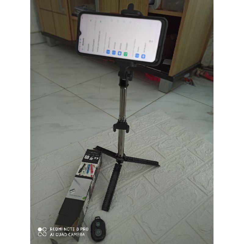 tripod tongsis bluetooth