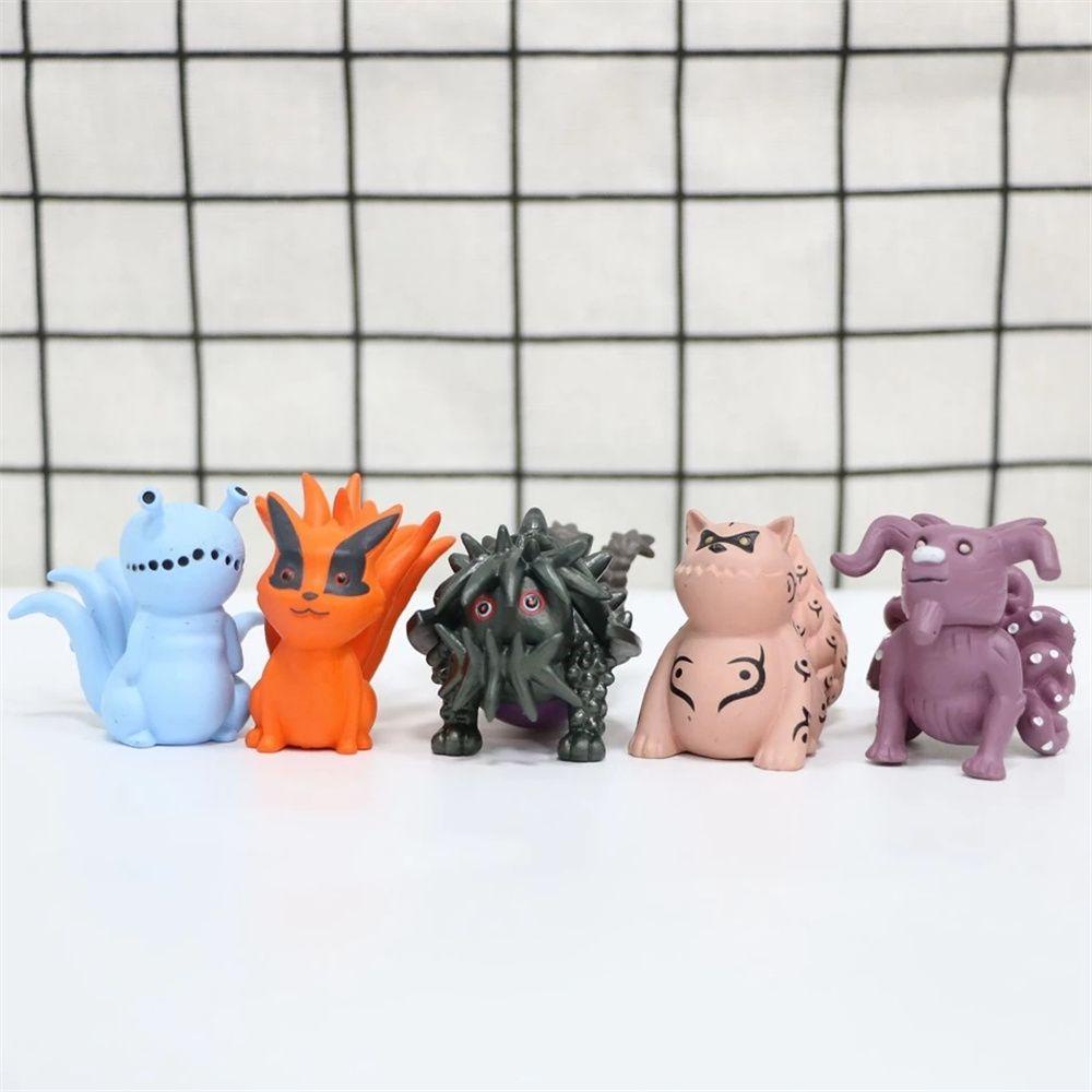 [Elegan] Naruto Figure 11Pcs/Set Ulang Tahun Anak Figure Model Dekorasi Boneka PVC Mainan Untuk Anak Angka Mainan