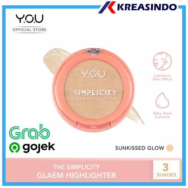 YOU The Simplicity Gleam Highlighter Resmi Original