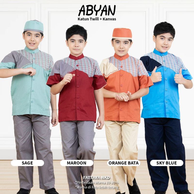Koko fattaya ABYAN/ Koko anak lebaran