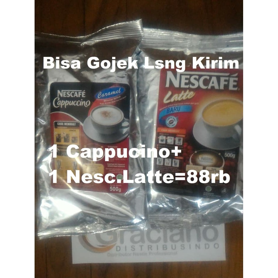 

Promo Paket Nescafe Latte + Cappuccino Cappucino Capucino Murah - kkp366