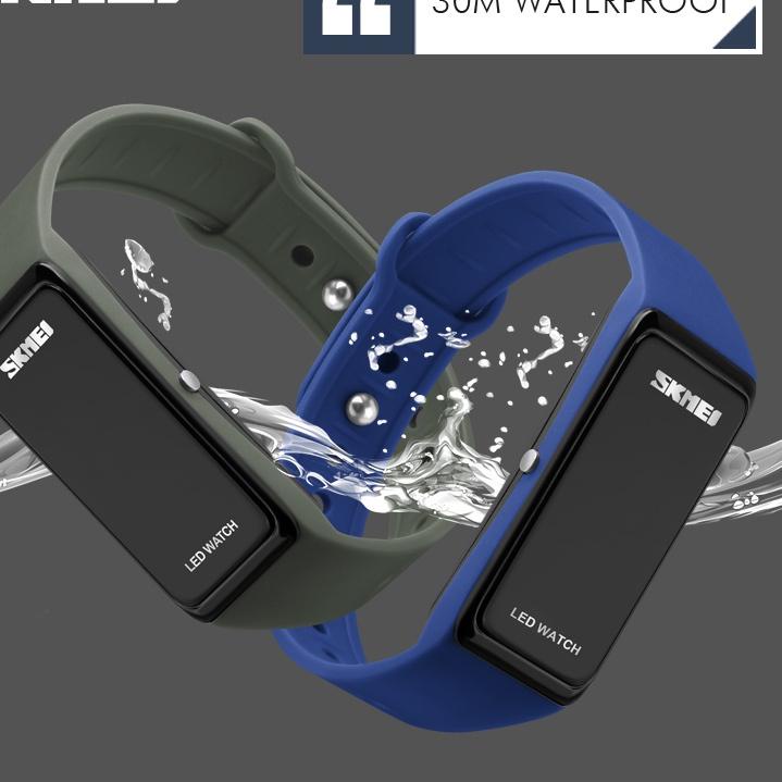 Best Seller.. Jam Tangan SKMEI 1265 Jam Tangan LED SKMEI Jam Skmei Jam Tangan Cowok Jam Tangan Digit