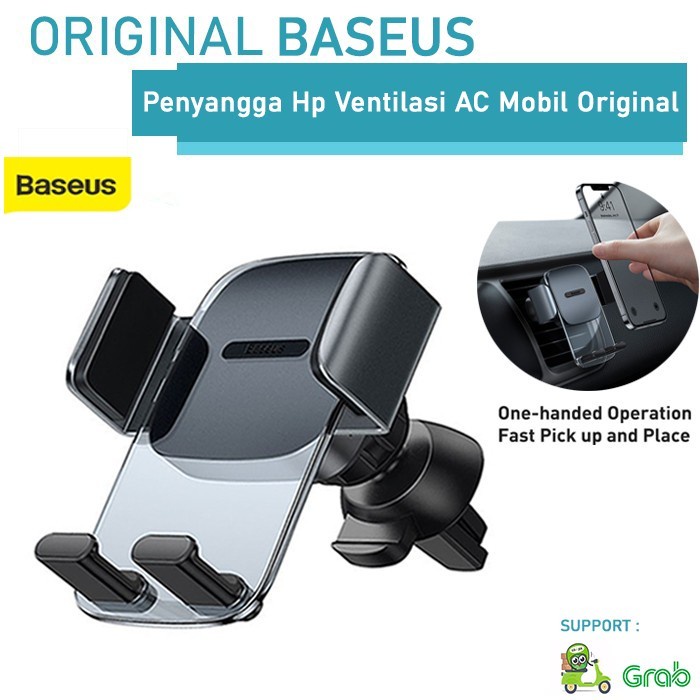 BASEUS CAR HOLDER SMARTPHONE PENYANGGA HP MOBIL PHONE HOLDER HANDPHONE