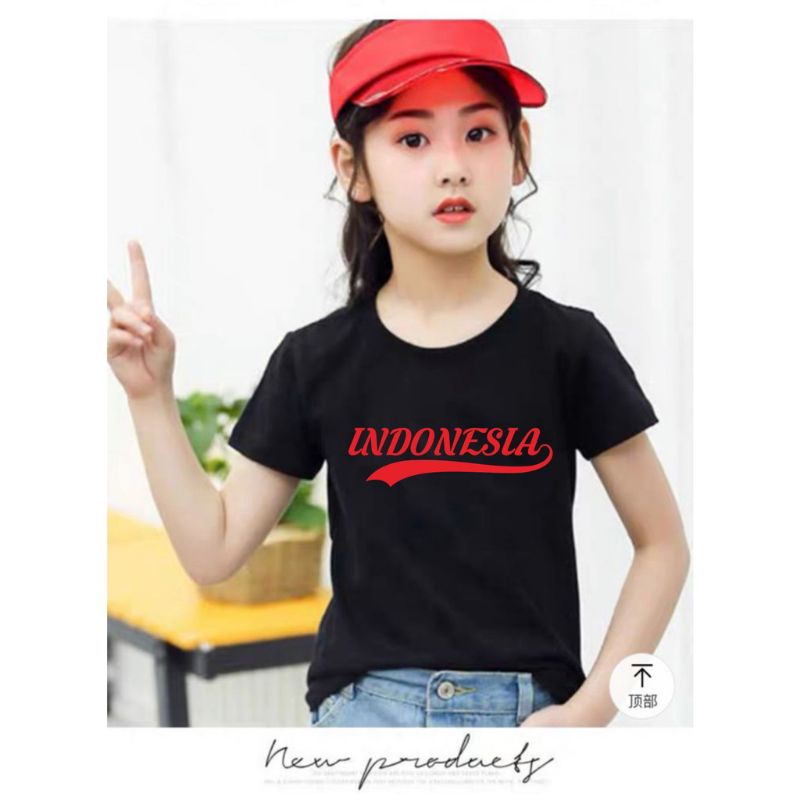 KAOS ANAK BAJU ANAK KEMERDEKAAN 17 AGUSTUS ANAK INDONESIA