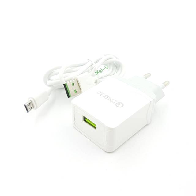 Charger Adaptor Quick Charge for Oppo Xiaomi Vivo 3.0 A + Usb Kabel VOOC / Travel Max 5.1A Quick Charge QC