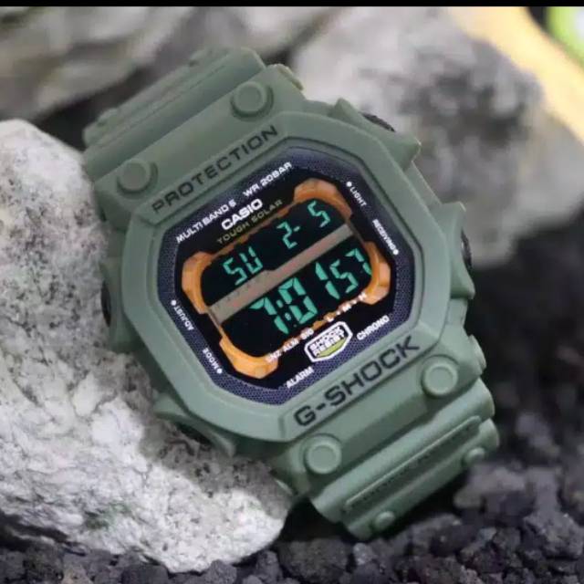 JAM GSHOCK CASIO X56 DIGITAL WARNA HIJAU