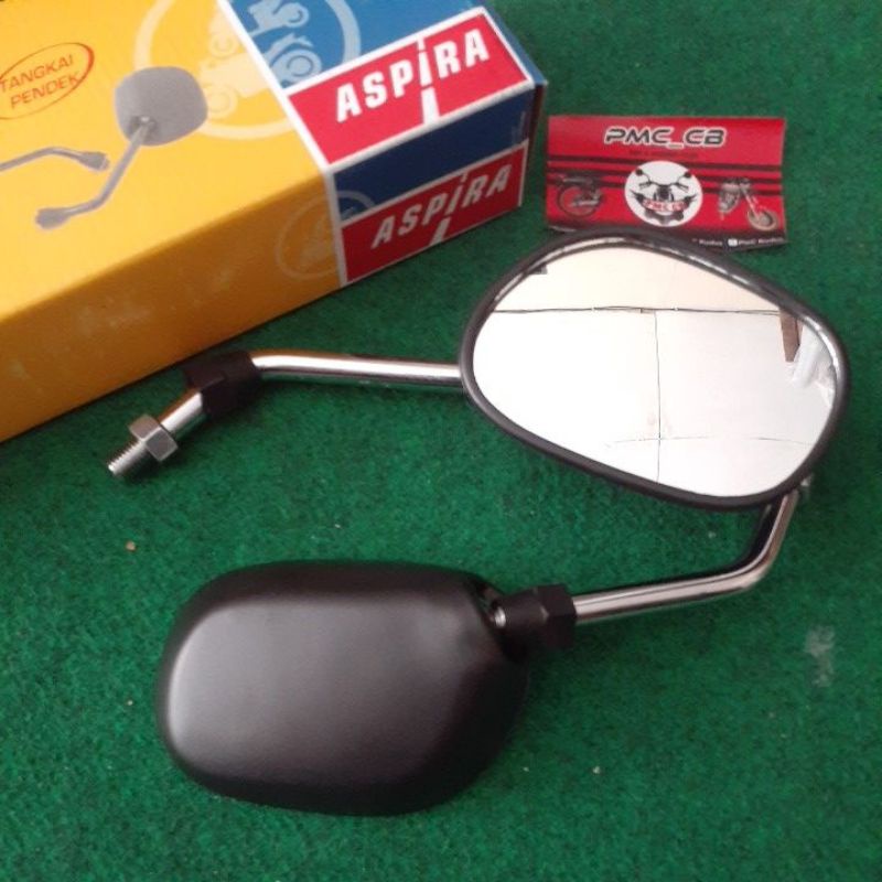 spion honda grand prima star chrome crom gagang pendek back miror