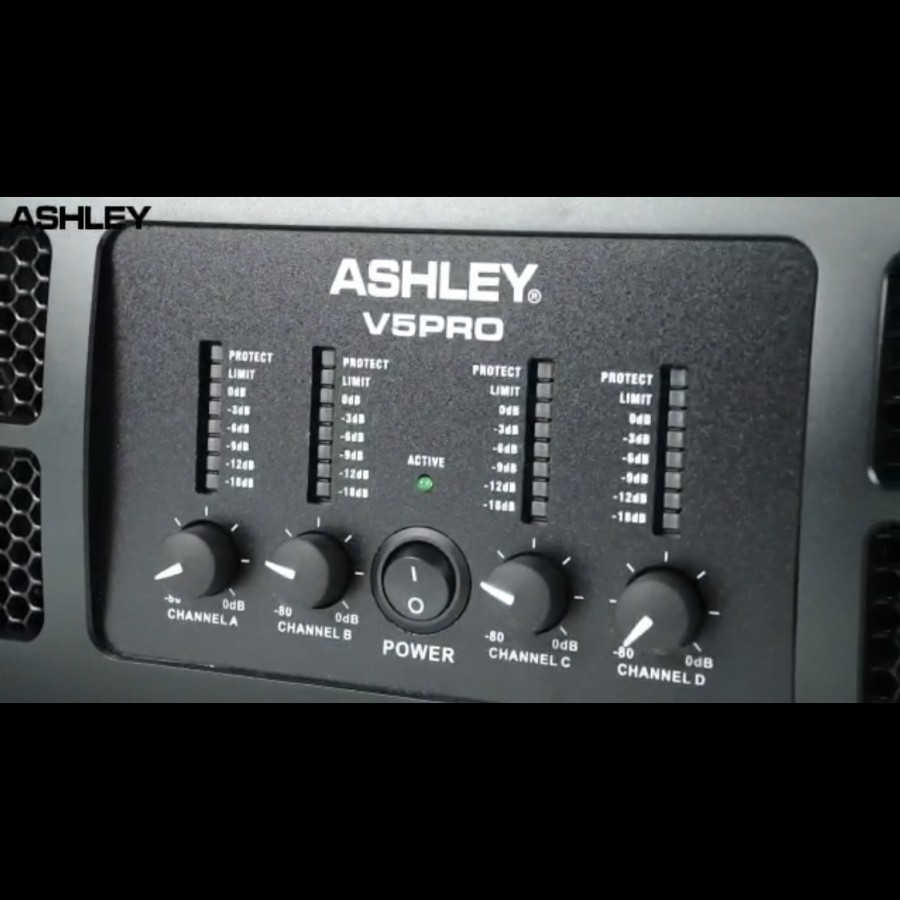 Power amplifier ashley V5pro 4 canel V5 PRO