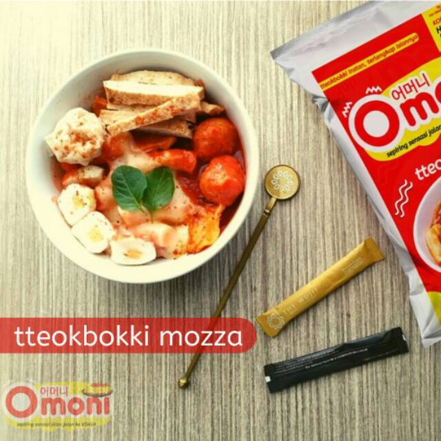 

Omoni Tteokbokki Mozarella Pedas
