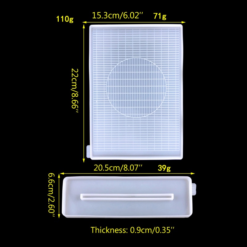 Siy Cetakan Silikon Bentuk Ilusi 3D Untuk Kerajinan Tangan DIY