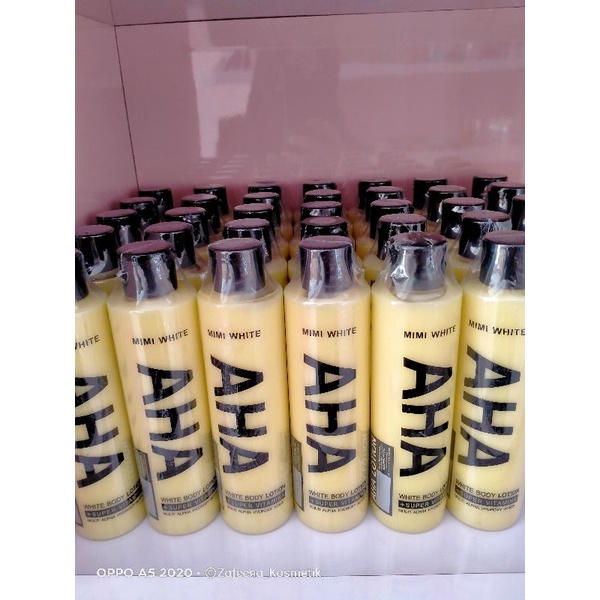 MIMI WHITE AHA BODY LOTION