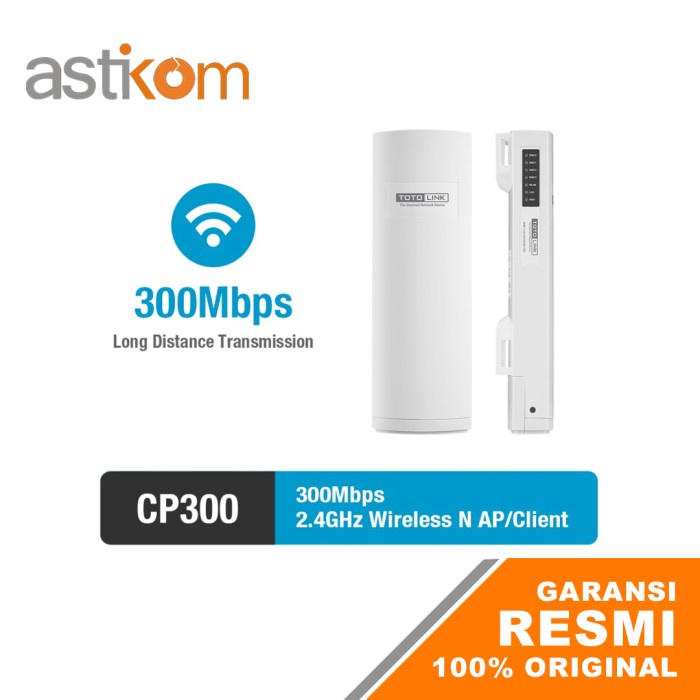 Access Point Client Wireless N 300Mbps 2.4GHz TOTOLINK CP300 Router