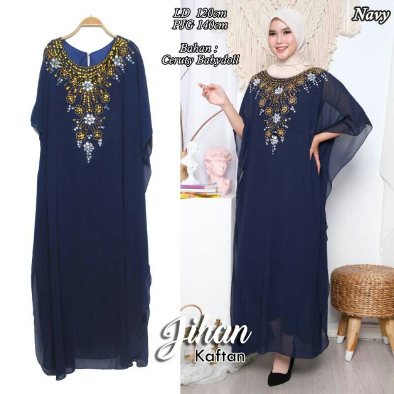 Kaftan jihan payet tangan