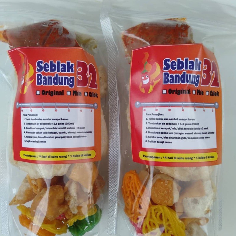 

SEBLAK BANDUNG ENDEUS