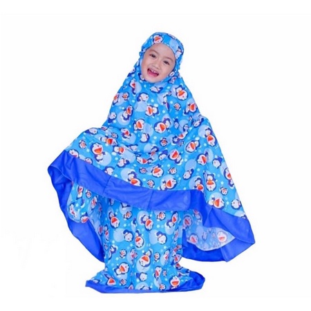 MUKENA anak usia 3-5 th MOTIF + tas