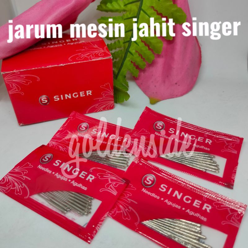 Jarum Mesin Jahit Singer per pak / Jarum mesin jahit klasik / Jarum mesin jahit portable