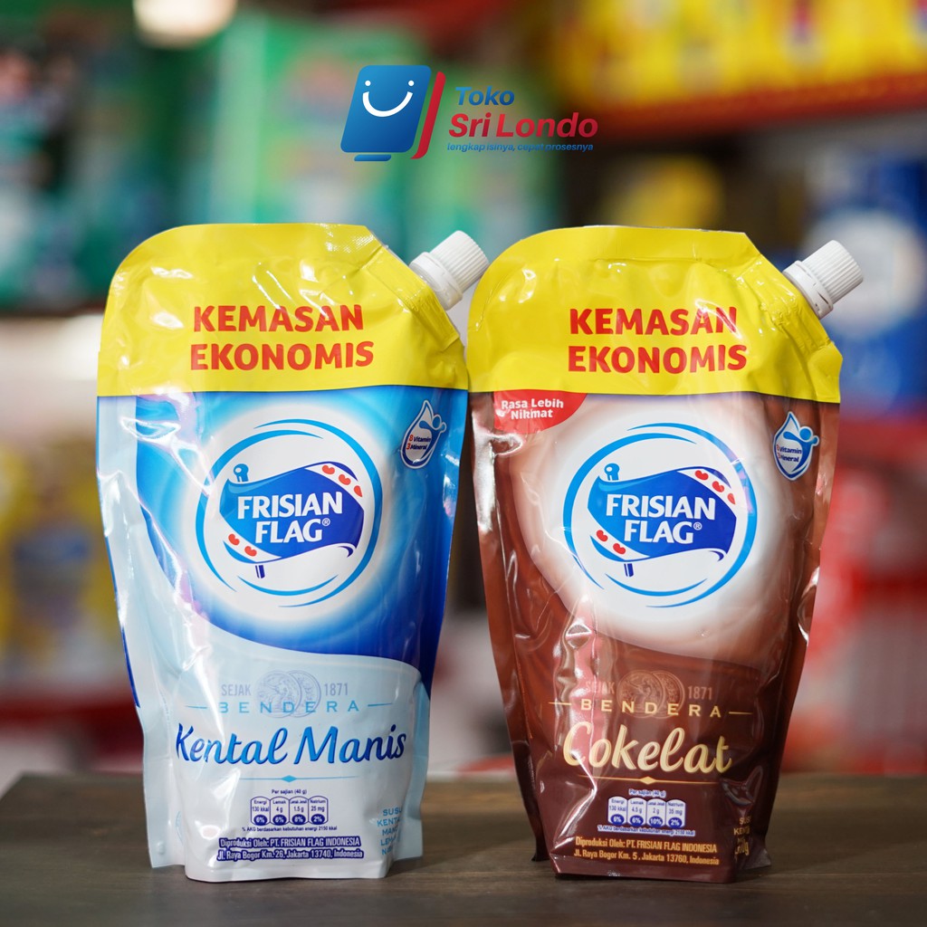 

Frisian Flag Susu Bendera Kental Manis Pouch 560 g