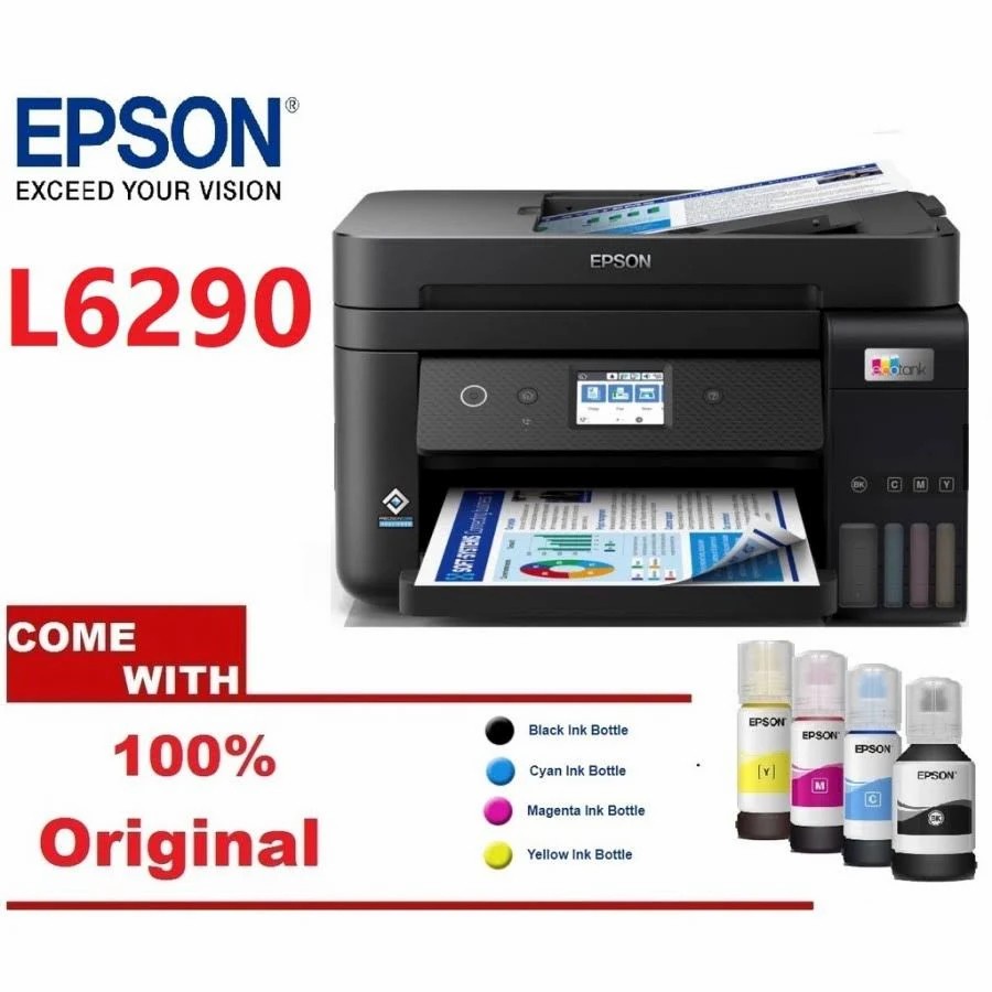 Printer Epson L6290 L-6290 Pengganti L6190 All in one Wifi Duplex