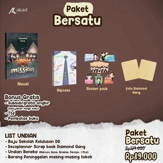 Jual Novel Diamond Gang The Mission Penulis: Ita Krn (Paket Bersatu ...