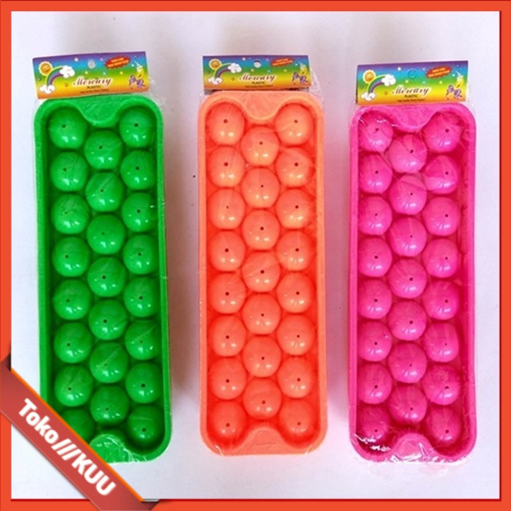 CETAKAN ES Batu Bulat Kulkas TELUR PUYUH ES JELLY Bolong PUDING  200gr