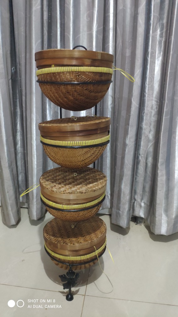 Rak Bawang/rak Dapur/rak Bumbu/rak Buah Diameter 25cm