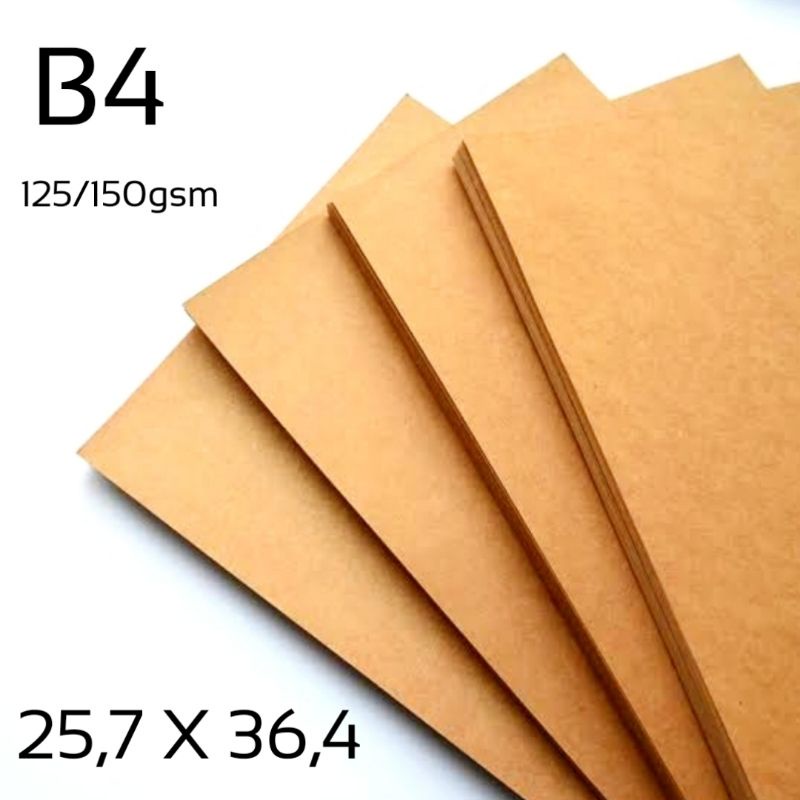 Jual Kertas Kraft Samson Ukuran B4 Shopee Indonesia