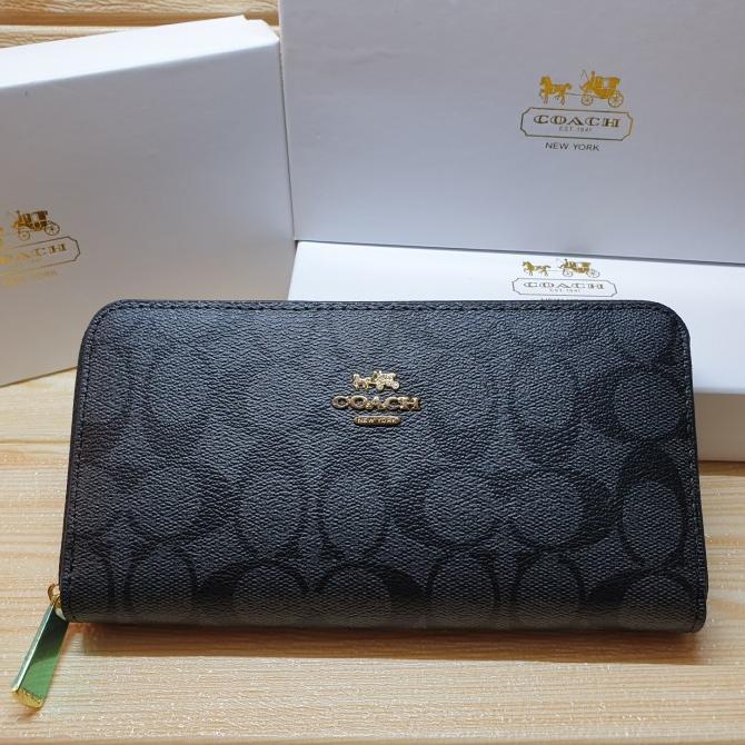 Dompet Wanita Seleting Panjang Merk Coach