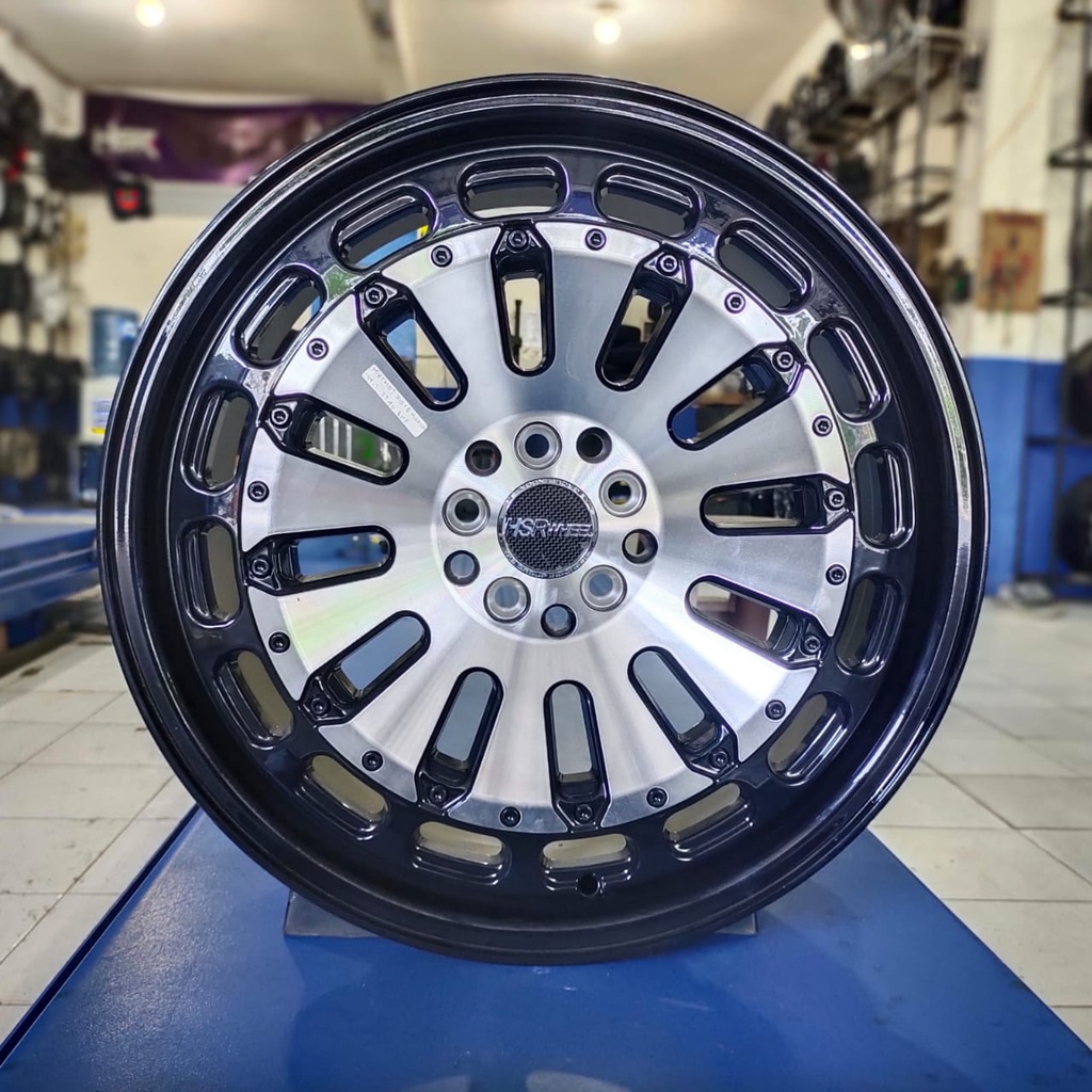 velg mobil monoblock ring 18 style rally original hsr | velg innova sienta altis pcd 5x100 5x1143