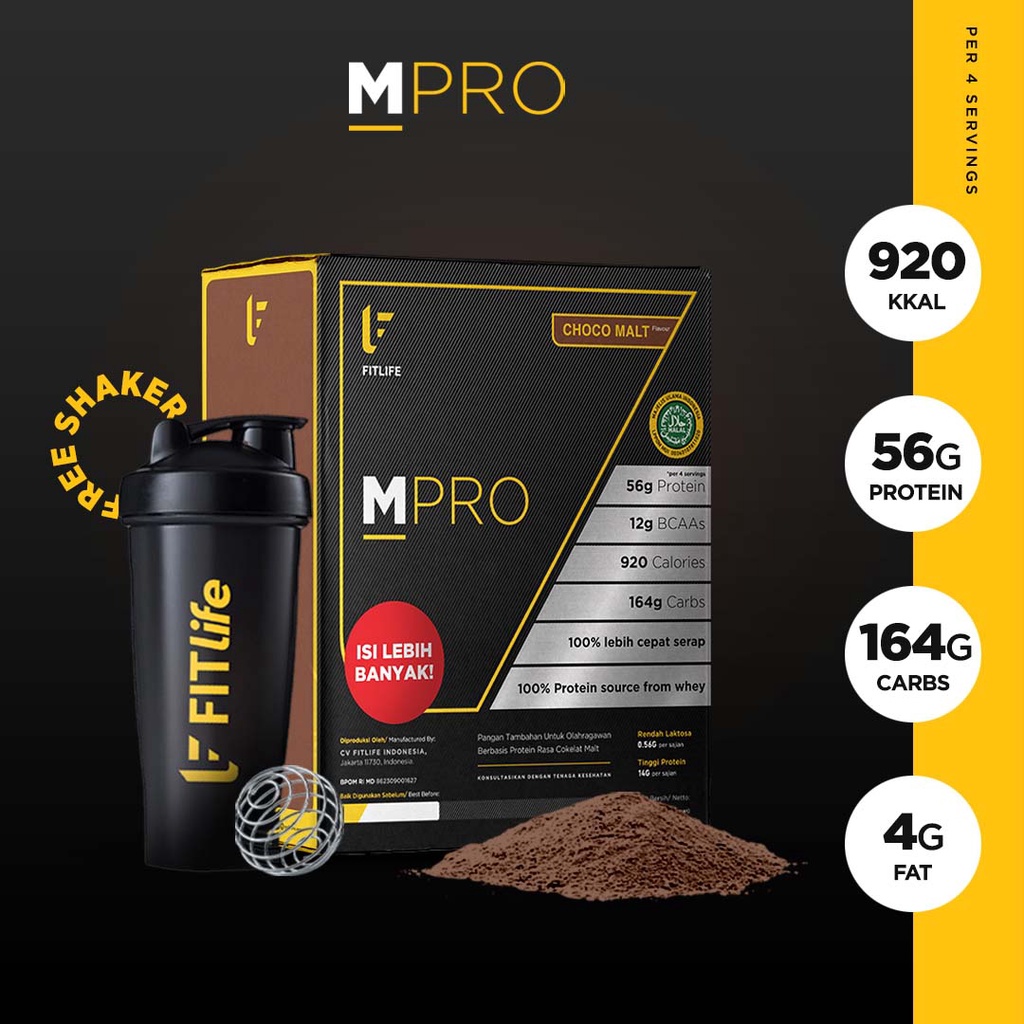 Fitlife MPRO 10.5lb 10lbs M-Pro M Pro gainer