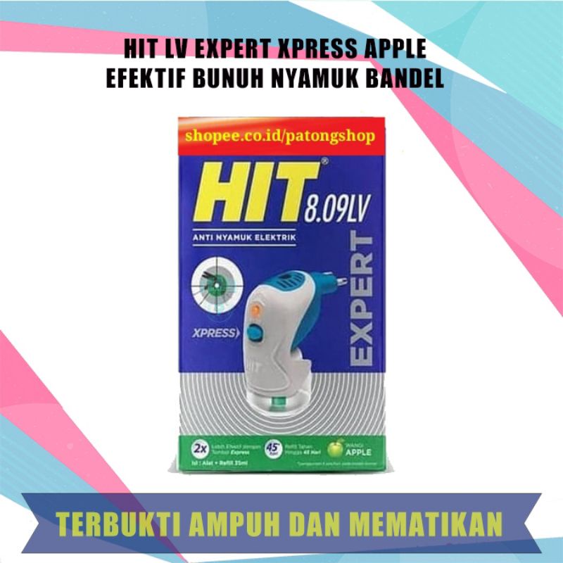 HIT Nonstop Expert Set Elektrik gratis Refill obat anti nyamuk cair