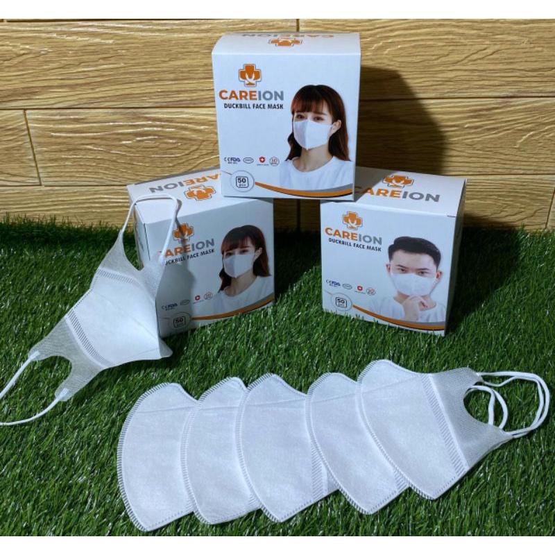 Masker Dukbill Careion/Careindo/facemask PUTIH