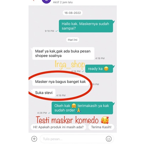 Masker Komedo Asli Ukuran 3ml Kuat Lengket Terangkat Sampai Akar