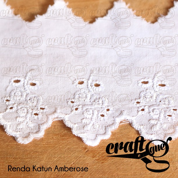 Renda Katun Amberose (Meter-an)