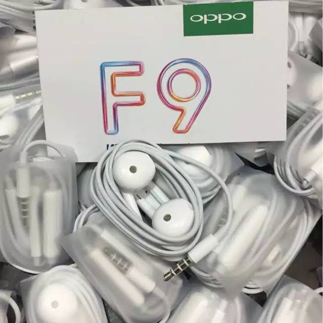 harga headset oppo f9 original