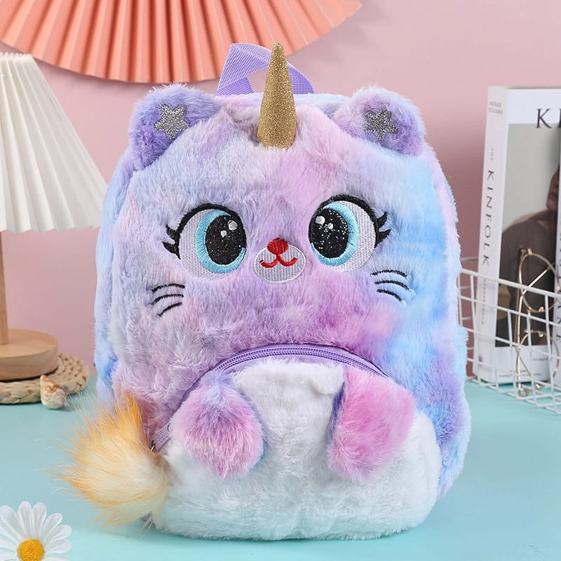 Tas ransel bulu unicorn anak TK paud tas Kitty kucing Unicorn Tas Blingberry Original Tas Blingberry Kado anak perempuan berkualitas ransel motif kucing ransel unicorn kado ultah anak murah