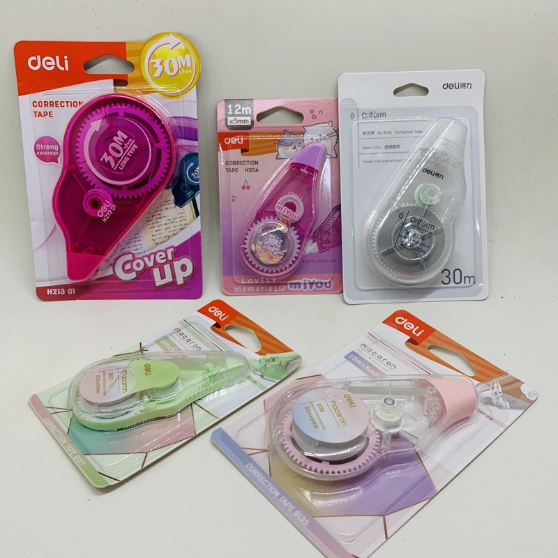 

Correction Tape Deli 30m, 20m, Dan 12m