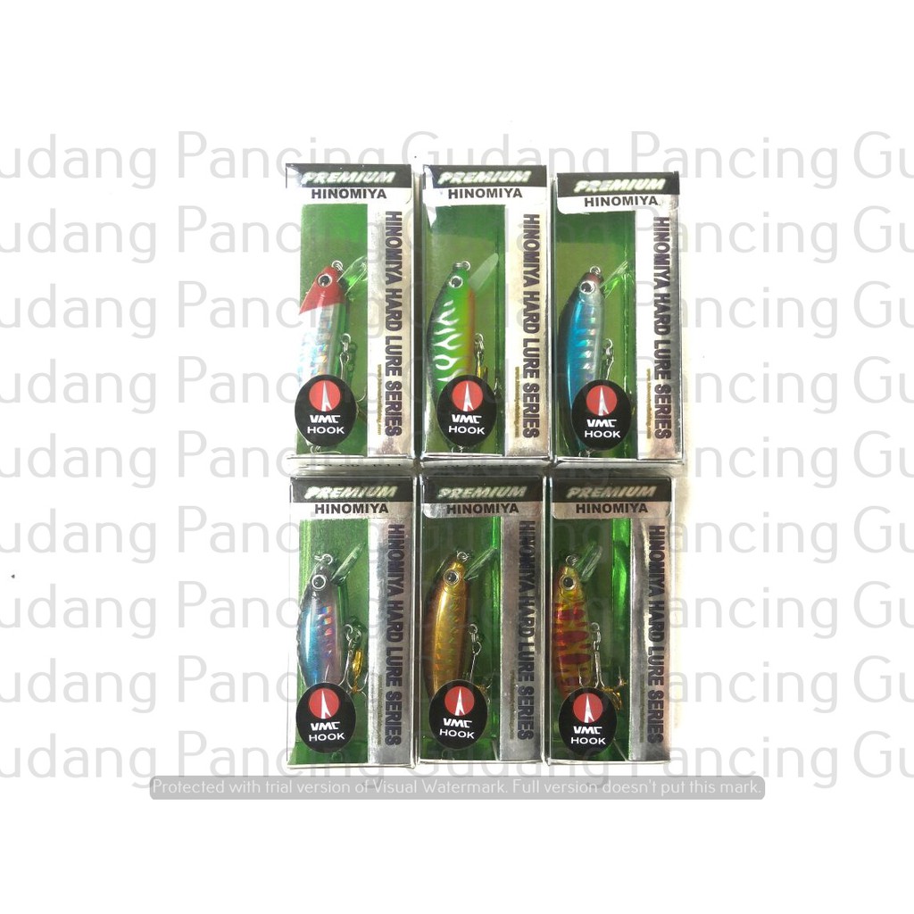 Umpan Hinomiya Hard Lure Series Agile Minnow 50