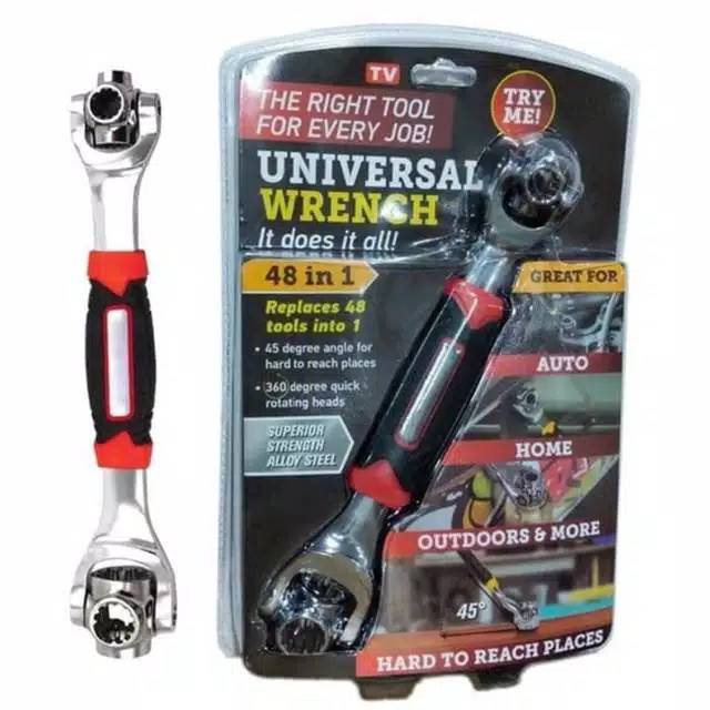 Tiger Wrench Kunci Pas 48 in 1 universal Wrench 0558