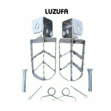 Footstep Postep Foot Step Bostep Motor Trail Klx Crf 150L Viar Cross X 250 Yz Ktm Depan Chrome F