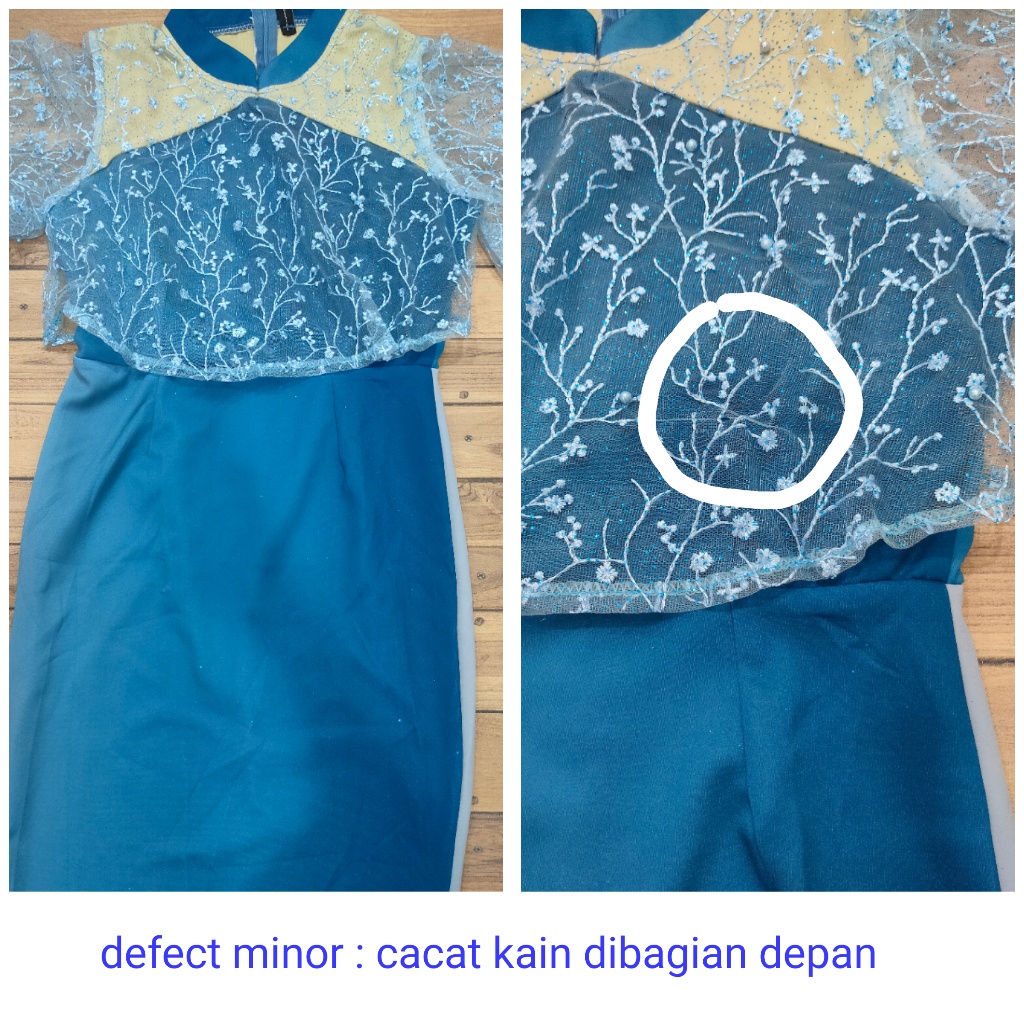 DS1405 - dress pesta gradasi ombre dress kantor scuba natal imlek merah basic murah grosir