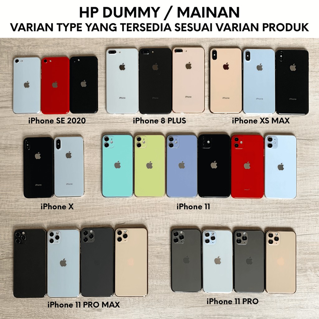  Dummy  iPhone  Mainan HP  Product Handphone Apple Properti 