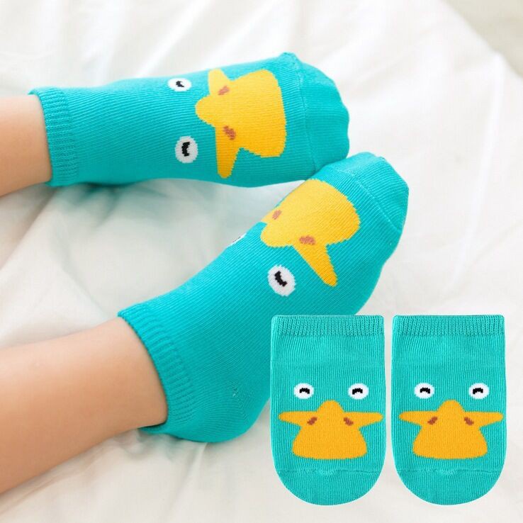 PUNCAK 3.3 stoberi baby - KAOS KAKI BAYI  HELLO ANIME MOTIF BINATANG 6 bulan - 2 tahun